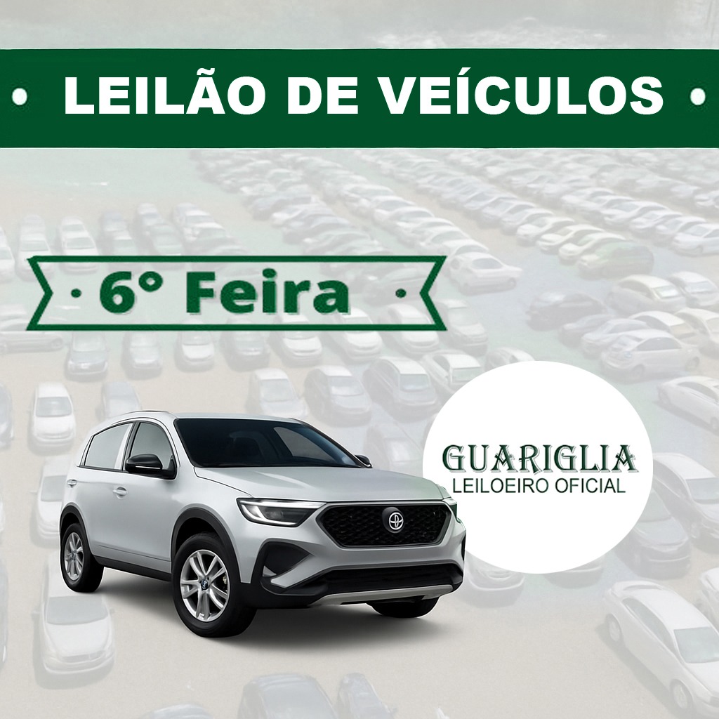 Leilão de Veiculos / Sexta - Feira 02/05/2025