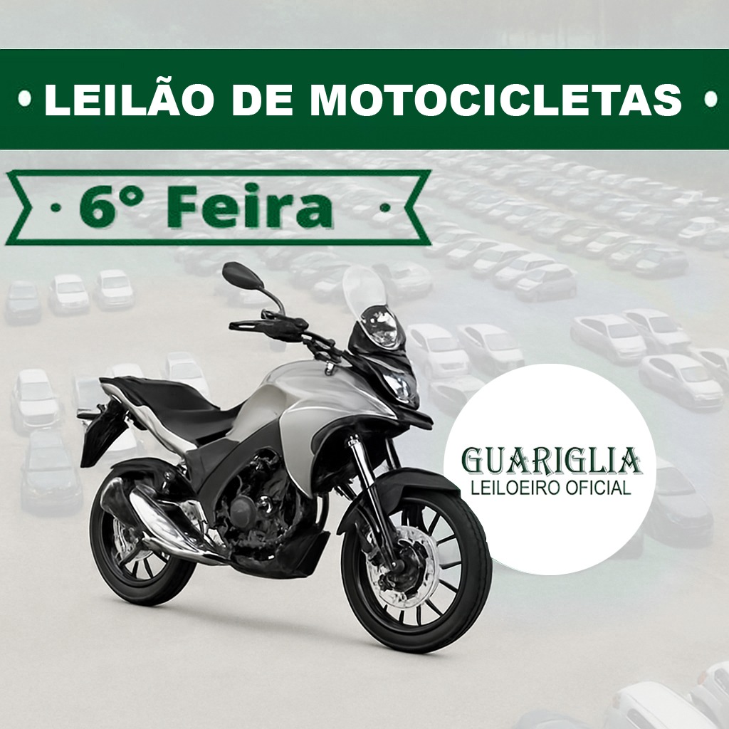 Leilão de Motos / Sexta - Feira 02/05/2025
