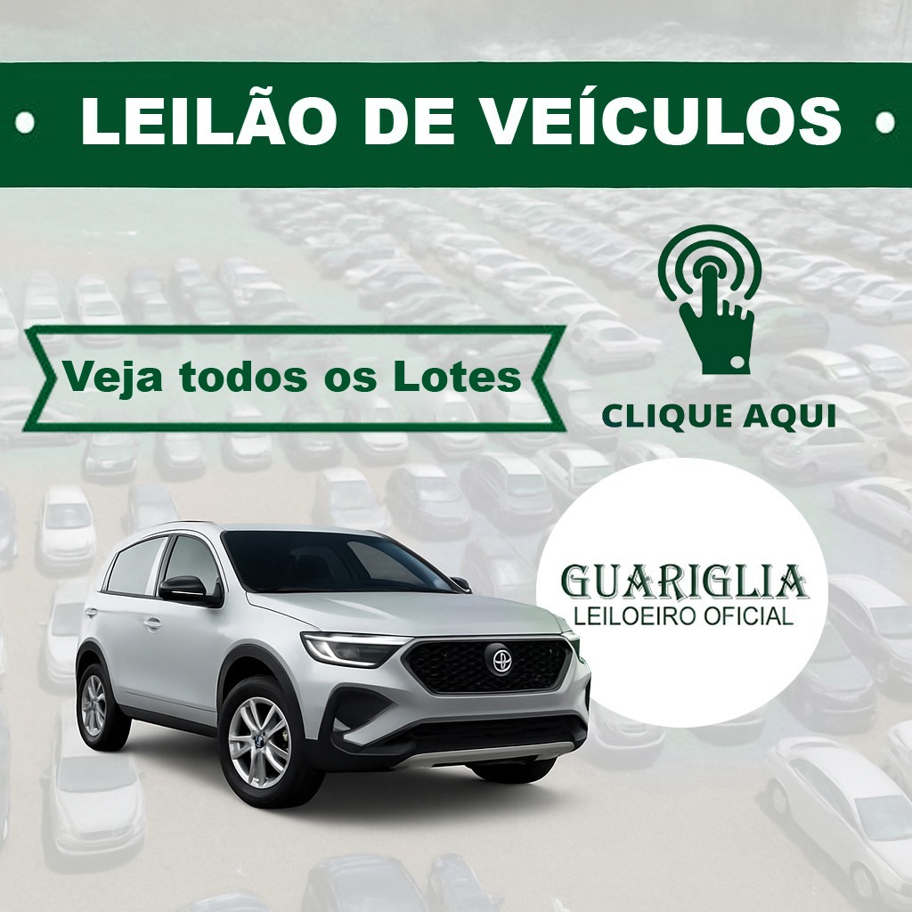 Leilão de Veículos / Segunda-Feira 03/11/2025